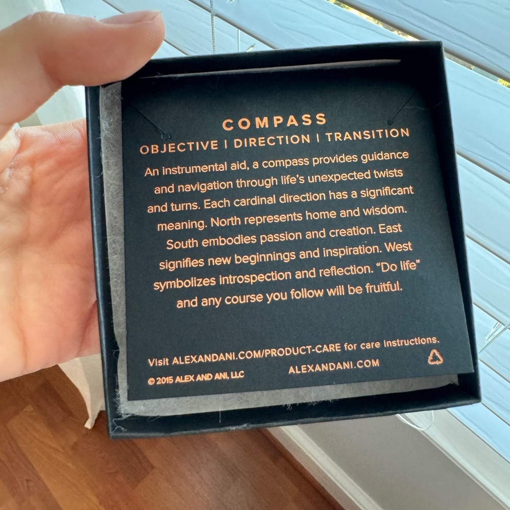 Alex and Ani Compass Bracelet - Picture 3 of 6